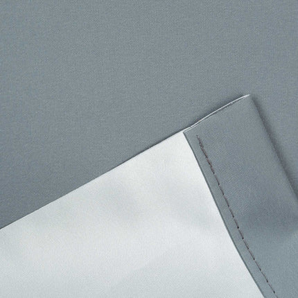 Graue Thermo-Verdunkelungsrollos, 60-120cm verstellbar