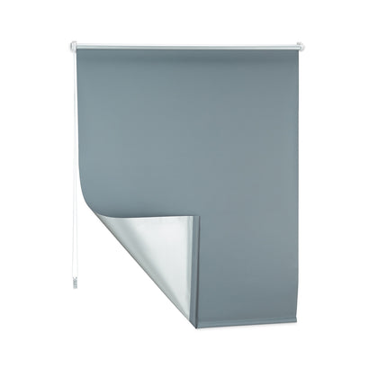 Graue Thermo-Verdunkelungsrollos, 60-120cm verstellbar