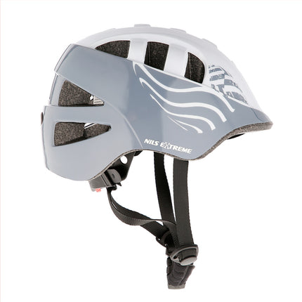 Grauer XS Helm, Größe 48-52cm