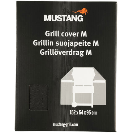 Grillabdeckung Mittel, 152x54x95 cm, Passend für 3-4 Brenner