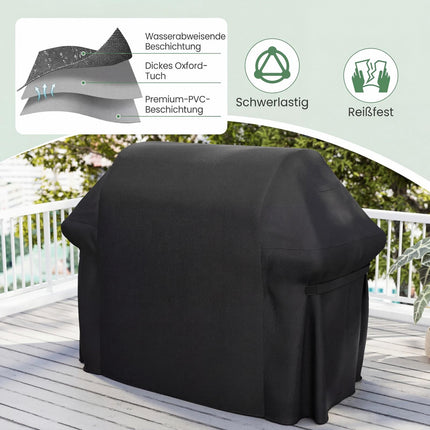 Grill Cover, Waterproof Oxford Fabric, 151x71x113 cm