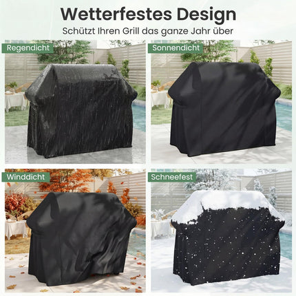 Grill Cover, Waterproof Oxford Fabric, 151x71x113 cm