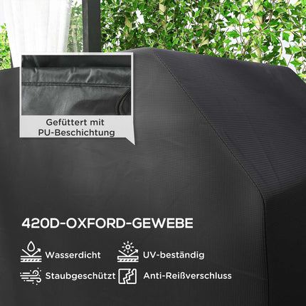 Grill Cover, Waterproof UV-Resistant 420D Oxford Fabric