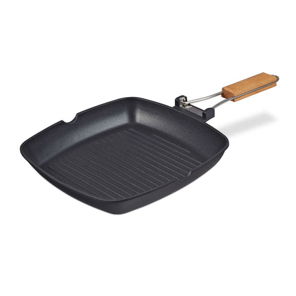 Grillpfanne mit Klappgriff