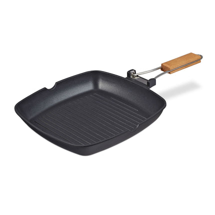 Grillpfanne mit Klappgriff
