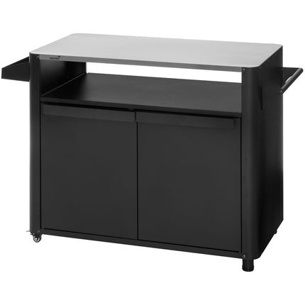 Grilltisch Schwarz 135 x 60 x 90 cm