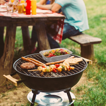 Grillschalen aus Aluminium, 150er Set