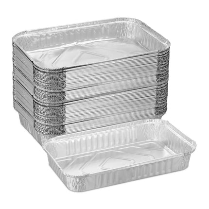 Plateau de grill en aluminium, lot de 50 pièces