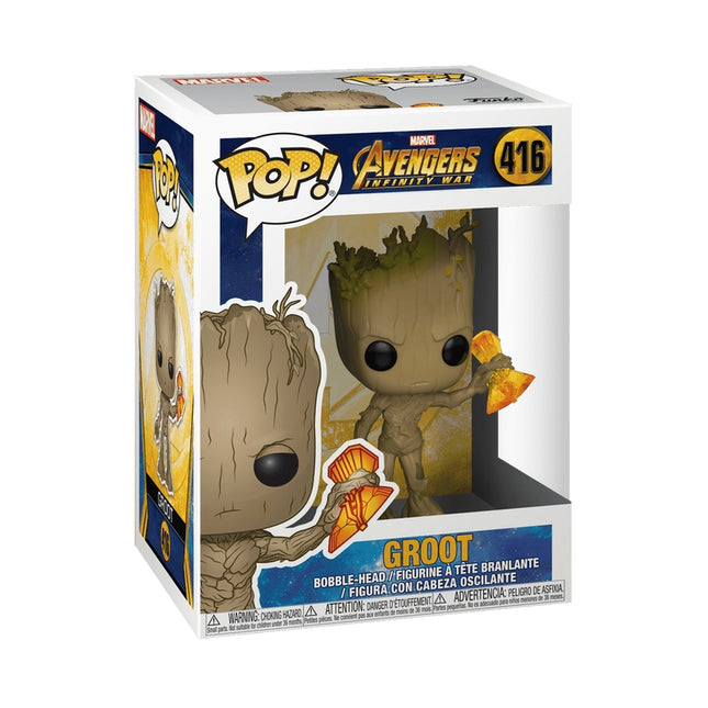 Vinylová figurka Groot se Stormbreakerem – sběratelský předmět Marvel Avengers
