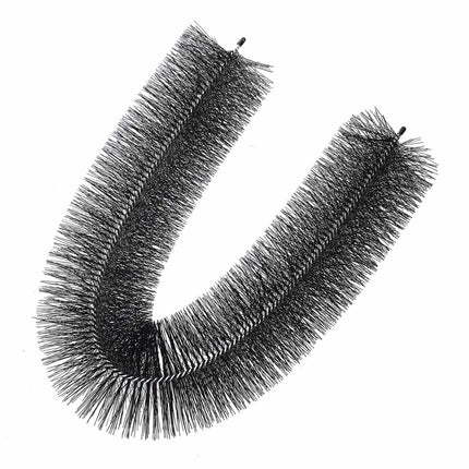 Gutter Brush Leaf Guard, 5-Pack, 15 Ft, Fits 5-In Gutters