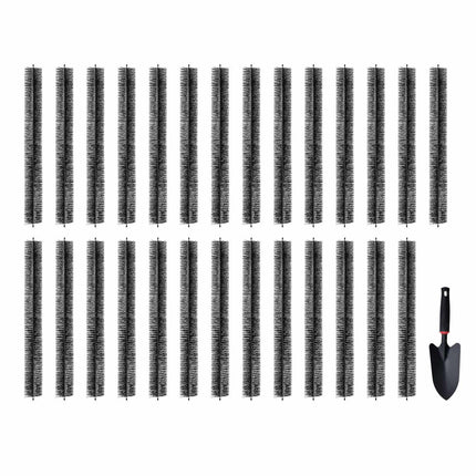 Gutter Brush Leaf Guard, 80 Ft, 27-Pack for 5-Inch Gutters