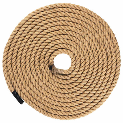 Gym Climbing Rope, 1 Inch x 50 Ft, Hemp Jute, 500 lb