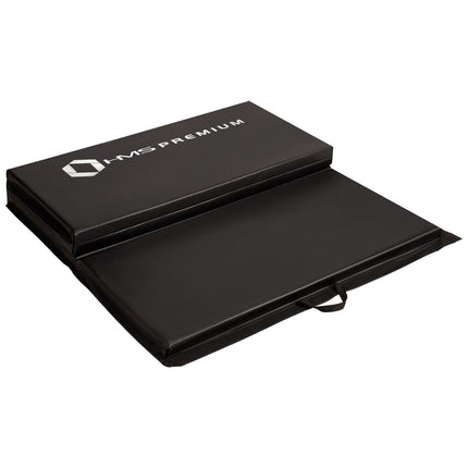 Gymnastic Foldable Mattress, 2400x1200mm, Black
