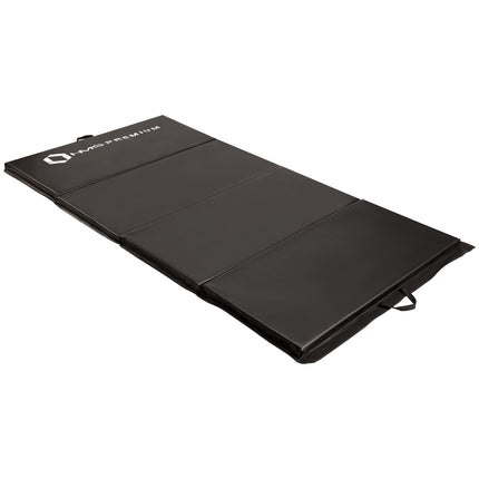 Gymnastic Foldable Mattress, 2400x1200mm, Black