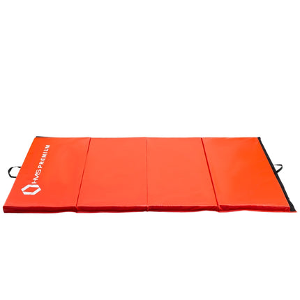 Gymnastic Foldable Mattress, 2400x1200mm, Red