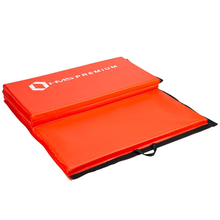 Gymnastic Foldable Mattress, 2400x1200mm, Red