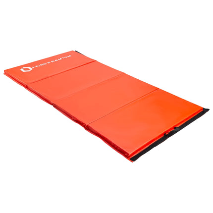 Gymnastic Foldable Mattress, 2400x1200mm, Red