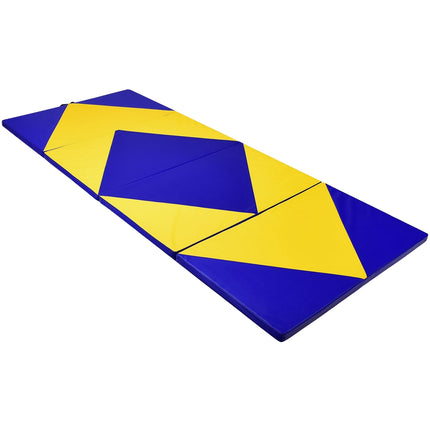 Gymnastics Mat, Foldable PU Leather, 300x120x5 cm
