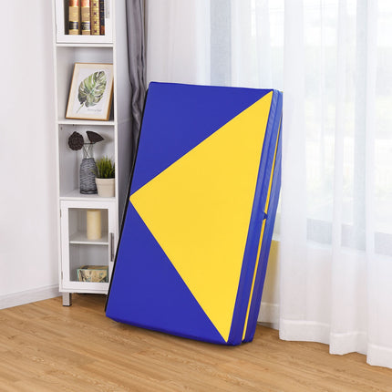 Gymnastics Mat, Foldable PU Leather, 300x120x5 cm