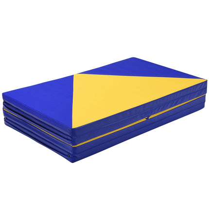 Gymnastics Mat, Foldable PU Leather, 300x120x5 cm
