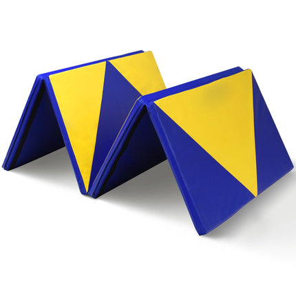 Gymnastics Mat, Foldable PU Leather, 300x120x5 cm