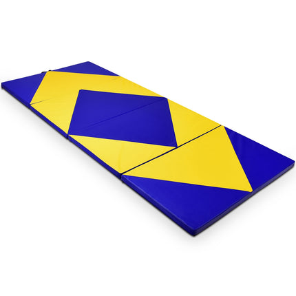Gymnastics Mat, Foldable PU Leather, 300x120x5 cm