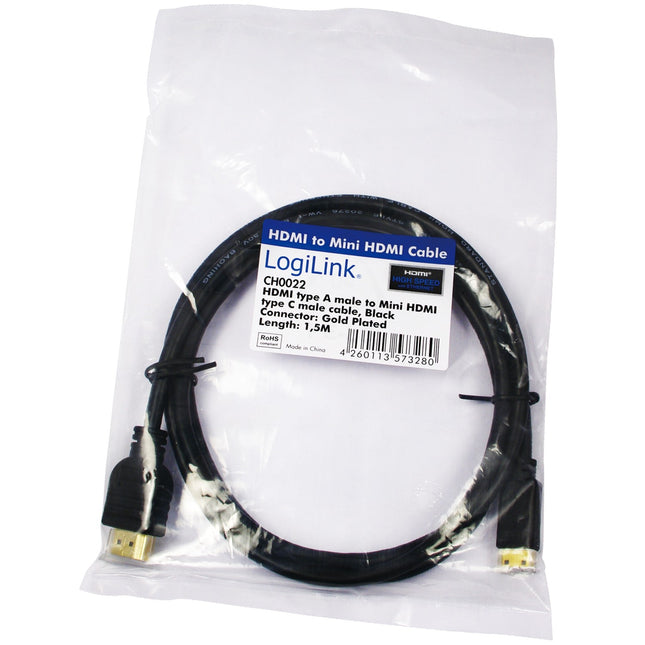 HDMI - Mini-HDMI-Kabel 4K 1,5 m