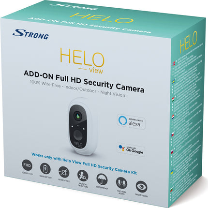 HELO IP kamera rozšiřující 1080p vnitřní/venkovní drátová