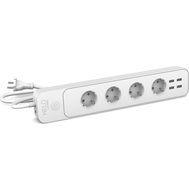 HELO Wi-Fi Abzweigverbinder 4 x 230V + 4 x USB