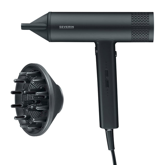 Hair Dryer 2000W, 3 Heat Settings, 2.8m Cord, Black