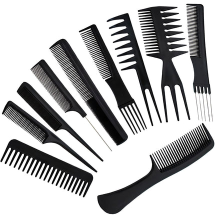 Friseurkämme - 10er Set 