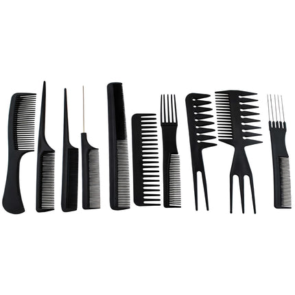 Friseurkämme - 10er Set 