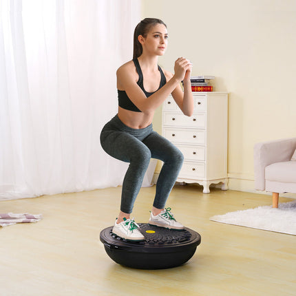 Half Balance Ball Trainer, 26-Inch, 1500-Lb, Bands, Pump