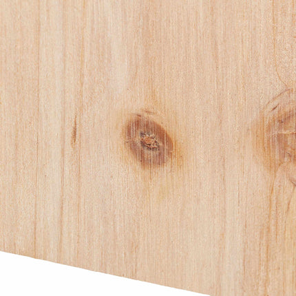 Half-Cave Nest Box Set of 2 for Niche Nesters, Untreated Fir Wood