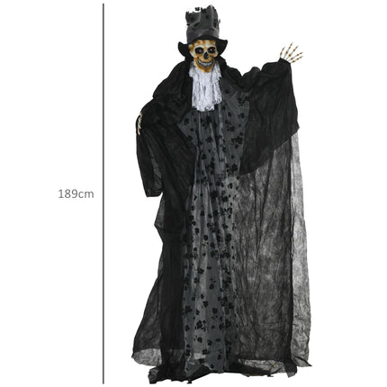Halloween Ghost Groom with Sound & Light Effects, 189 cm