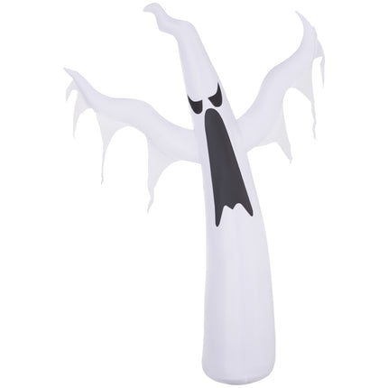Halloween Inflatable Ghost with LED Lights, 1.8m Tall