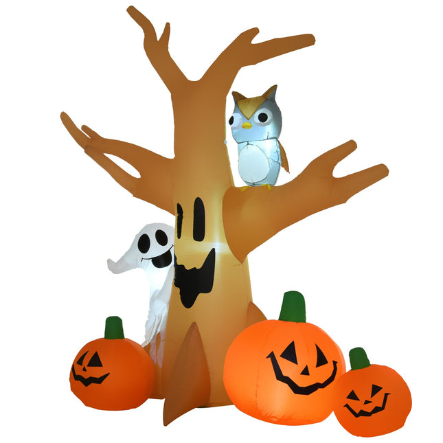 Halloween Inflatable Ghost Light Up - 120/240 cm Decoration
