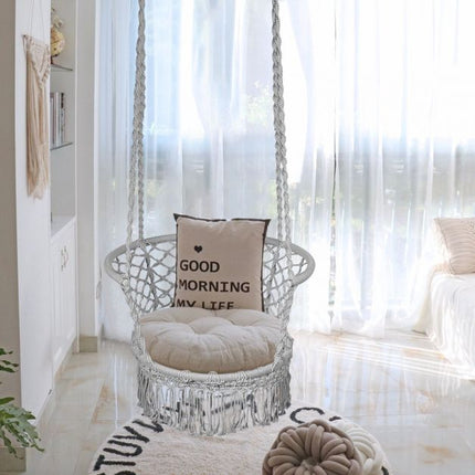Hammock Swing Chair, Foldable, 160kg, Gray