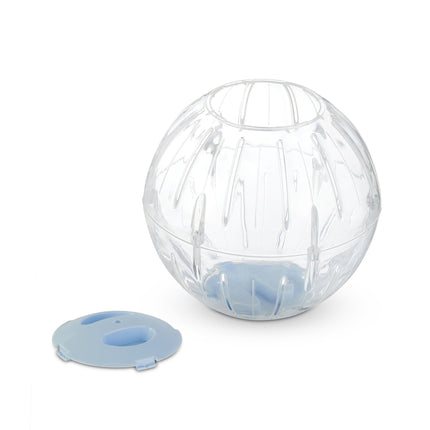 Hamsterball mit hellblauem Deckel