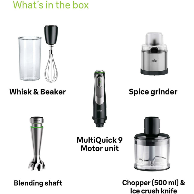 Stabmixer-Set MQ9138XI MultiQuick 9 Premium 1200W