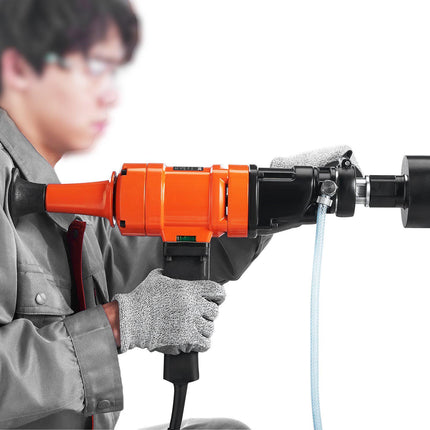 Handheld Diamond Core Drill 1500W, 4-Inch Wet Kit
