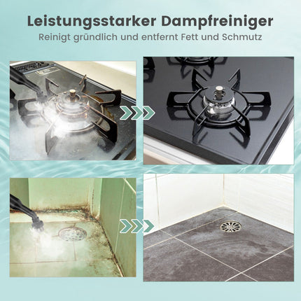 Dampfreiniger, Handgerät, 1400W, 400ml Tank
