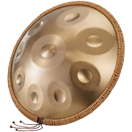 Handpan Drum 22-Inch 9-Note D Minor 432Hz, Carry Case