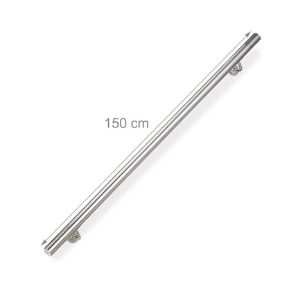 Handrail in stainless steel