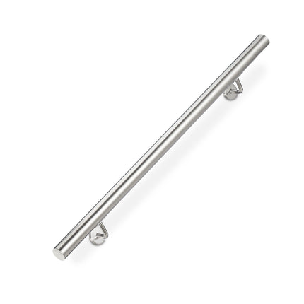 Handrail in stainless steel