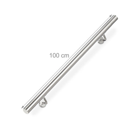 Handrail in stainless steel