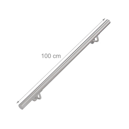 Handrail in stainless steel