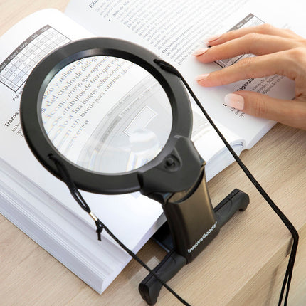 Hands-free lupa s LED světlem Zooled InnovaGoods