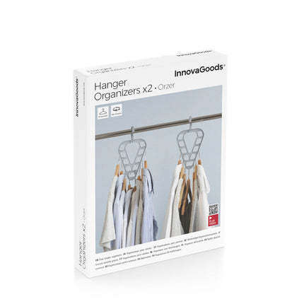 Kleiderbügel-Organizer-Set Orzer InnovaGoods 2 Einheiten