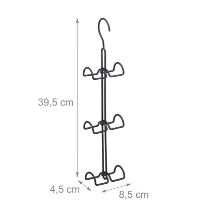 Kleiderbügel für Handtasche 6 Haken